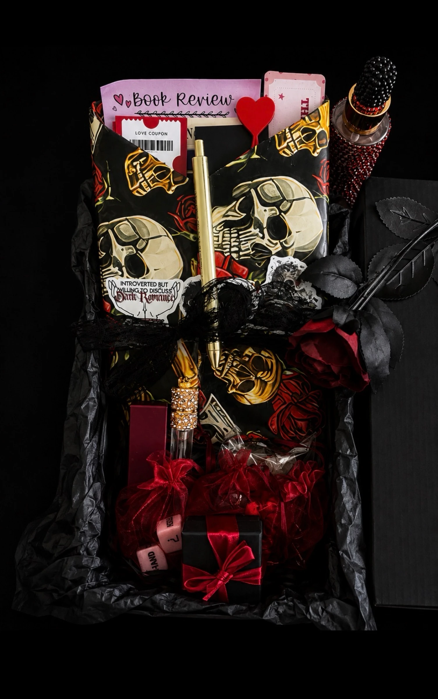 Box Lecture Dark Romance – Roman + Goodies – photo 2